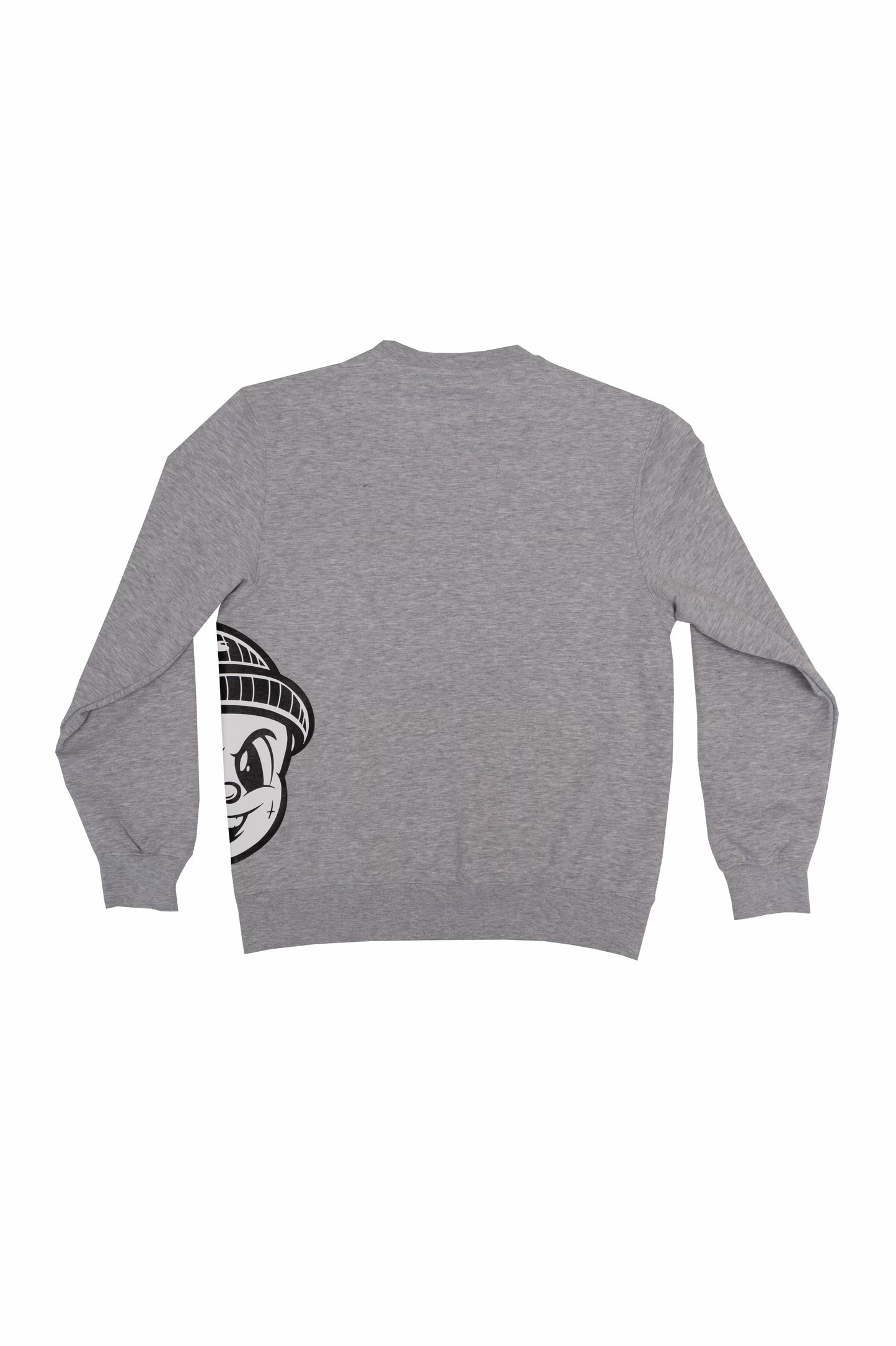 Grey Big Face Sweatshirt