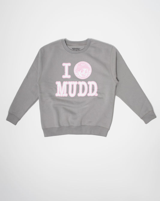 Grey and Pink I Love Mudd sweatsuit