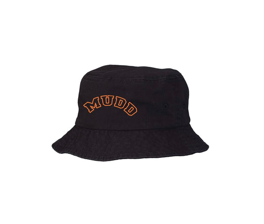 Black & Orange Mudd Bucket Hat