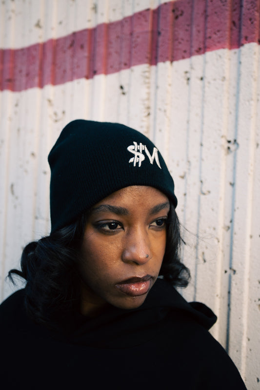 Black $M beanie