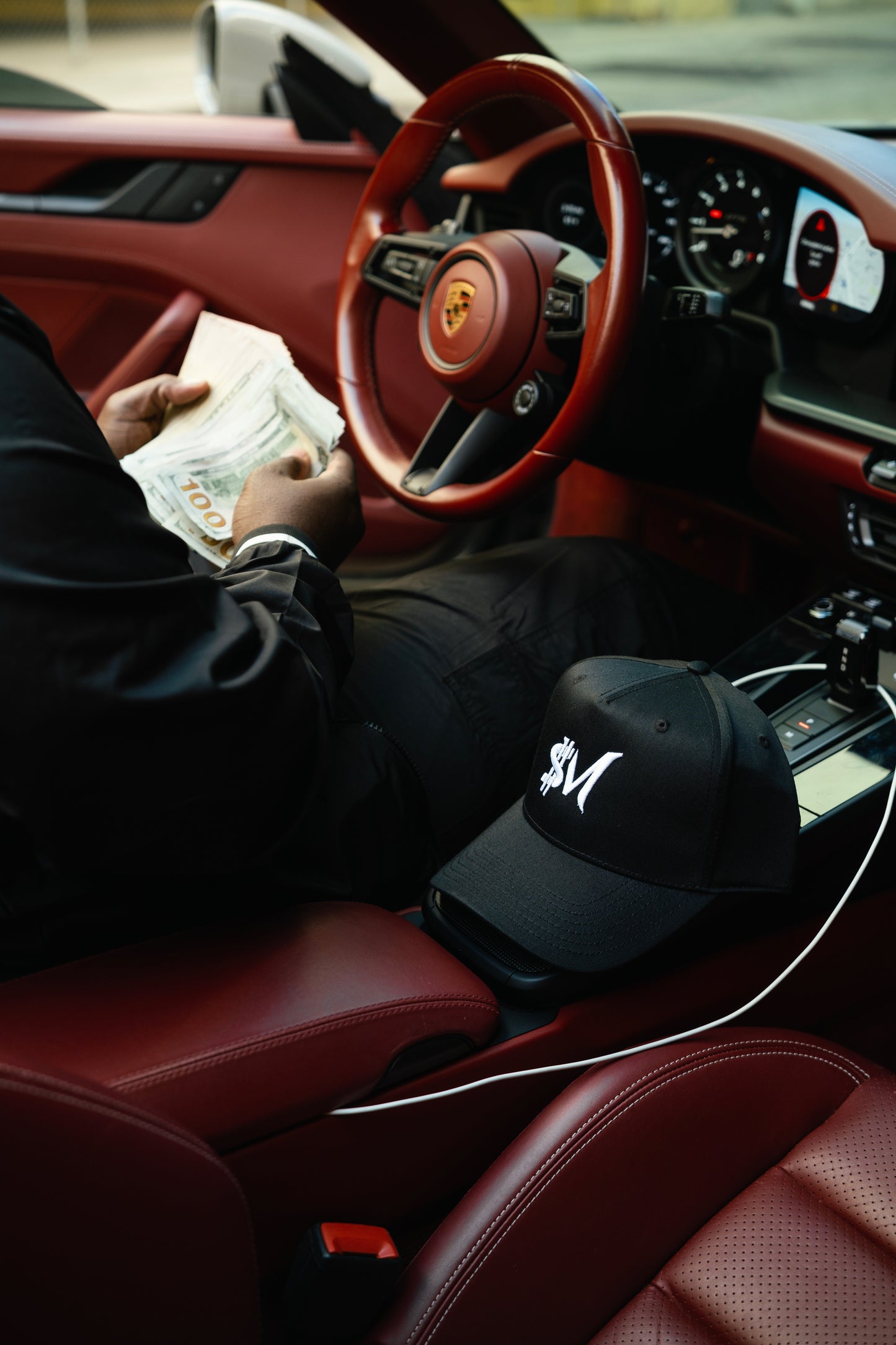 $M Baseball Hat