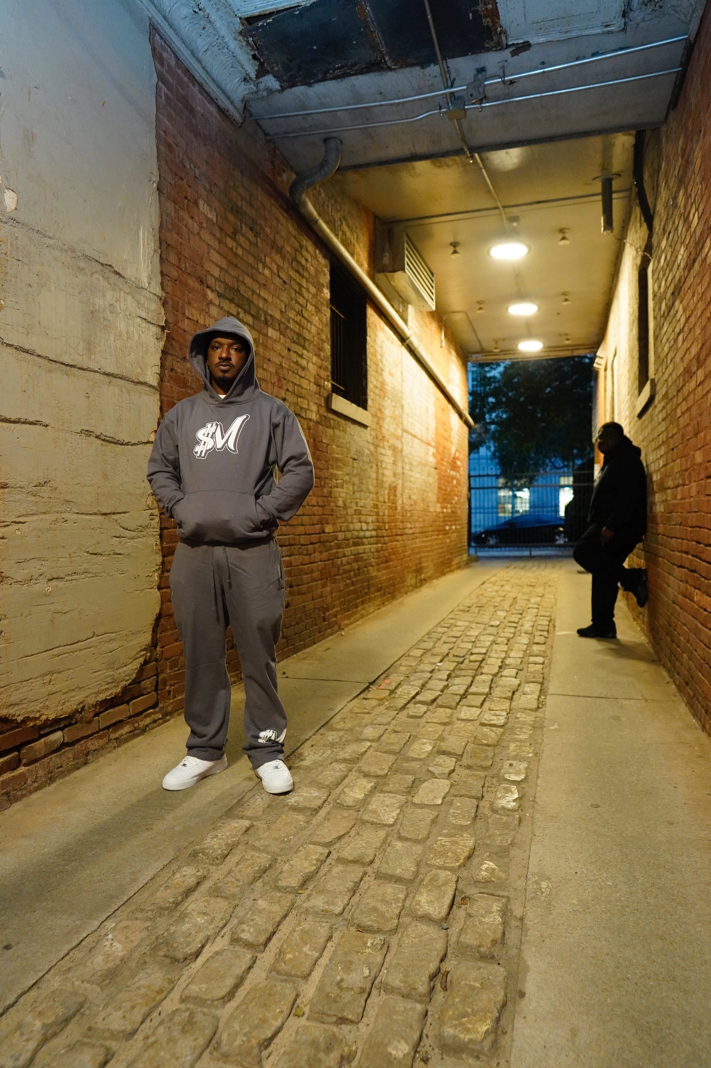 Grey Essential joggers