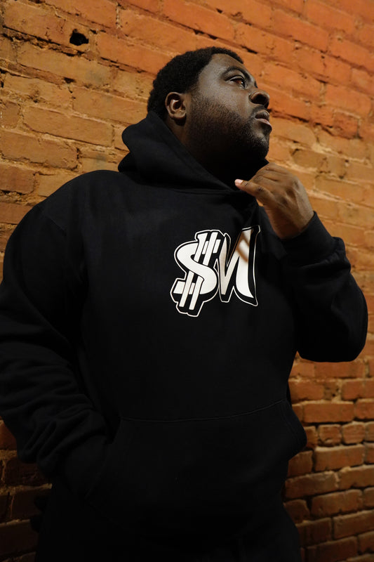 Black Essential hoodie